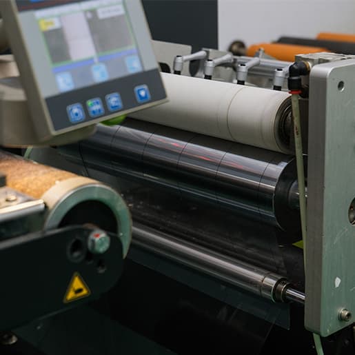 Slitting and Wrapping Machine